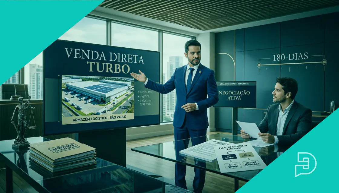 Venda direta "turbo": a ferramenta preferencial para liquidar ativos após leilões negativos