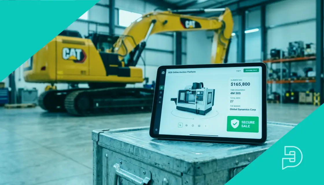 Leilão online industrial: como vender equipamentos e ativos ociosos com segurança