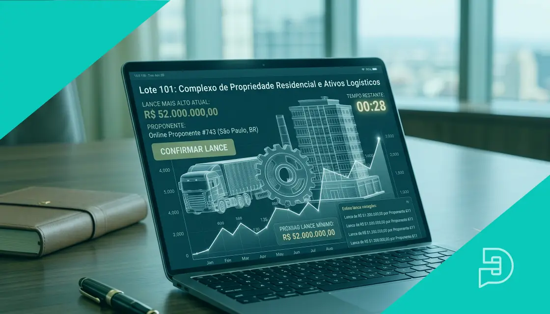 Leilão corporativo: como empresas usam leilões para gestão de ativos com transparência